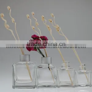 Shenzhen Lihome Wholesale Diffuser Bottle in Square Shape With Silver/gold Aluminum Cap Quality Choice thumbnail-1