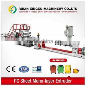 PC Sheet Single-Screw Plastic Extruders - YX-21P thumbnail-1