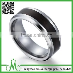 High Quality Black Rings Wholesale Tungsten Black Men Matte Rings Jewelry Size 6-18 thumbnail-4