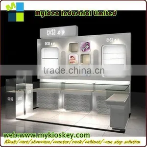 Wooden Point of Sale Retail Cardboard Cosmetics Display Shelf thumbnail-3
