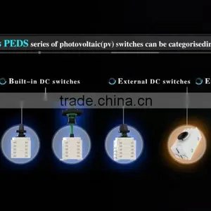 DC Isolator Switch Internal Built in PV Solar 1500V 2-12pole Single Hole Mounting thumbnail-6