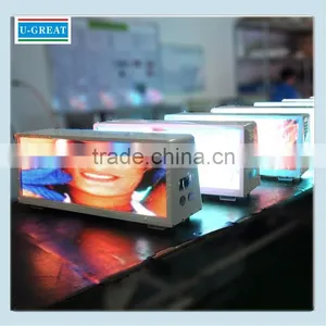 Led Lighted Sign Taxi 3G Full Fix Amber Led Message Sign Display Screen thumbnail-1