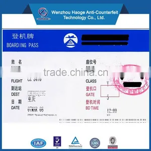 Airline Thermal Boarding Pass Ticket,luggage Tags Labels Parking Ticket Printing thumbnail-1