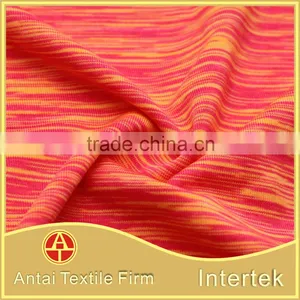Very Soft Good Quality Yarn Dyed Poly Elastane Blend Fabric for Synthetic Hair Mullet Headband thumbnail-1