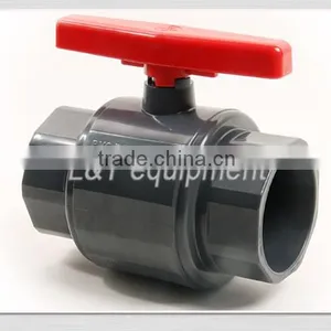 Manufacturer 1/2" to 4" Full Port Design UPVC Ball Valve thumbnail-1