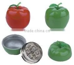 Small Apple Metal Tobacco Grinder thumbnail-1