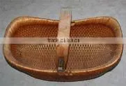 Chinese Antique Hanging Storage Basket thumbnail-1
