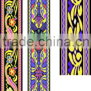 Low Pirce ,high Density Customized Woven Jacquard Tape thumbnail-1