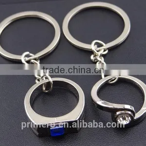 Cheap Couple Keychain Ring Keyring Romantic Creative Key Chain (Can Custom Necklace) thumbnail-5