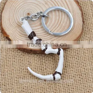Hot Sale Game Defense Of The Ancients Dota2 Pudge Inscribed Dragonclaw Hook Keychains Keyring thumbnail-2