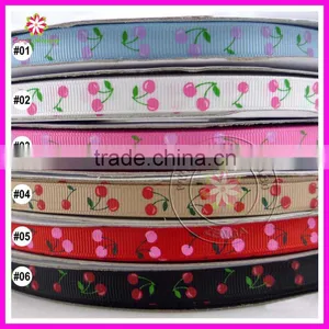 CHERRY GROSGRAIN RIBBON thumbnail-1