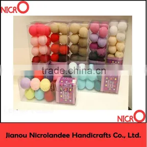 Fairy Light Cotton Ball String Lights for Wedding Party and Decoration thumbnail-1