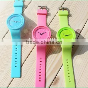 Attactive Whole Luminous Silicone Jelly Watches Top Sale Interchangeable Strap Watch thumbnail-6