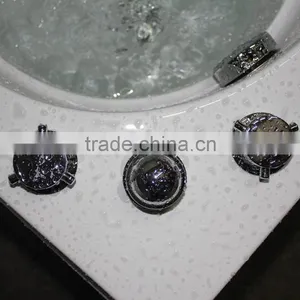 HS-B201 Low Price Bateau One Person Whirlpool Massage Acrylic Soaking Bathtub thumbnail-3