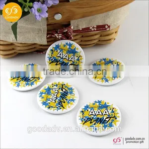 Factory Manufacture Custom Printed Pin Badge Button Badge/diy Metal Badge thumbnail-1