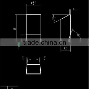 Woodturning Carbide Cuters With Various Types thumbnail-6