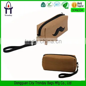 China Supplier PU Leather Purse Clutch Bag Handle Leather Bag thumbnail-1