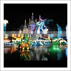 Outdoor Amusement Park Lantern Lighting thumbnail-3