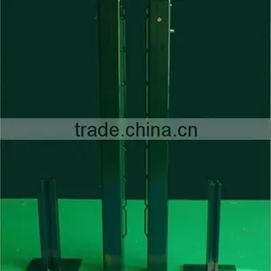 Aluminum Floor Square Shape Fixed Tennis Column thumbnail-1