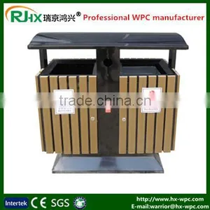 Long Shelf Life Wood Plastic Composite Garbage Cabins thumbnail-6