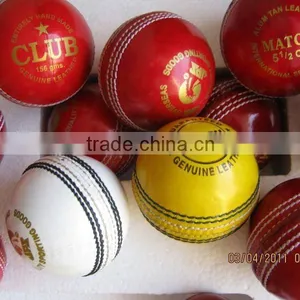 Leather Cricket Ball thumbnail-1