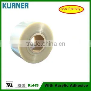Blank Self Adhesive Transperant BOPP Film in Roll thumbnail-1
