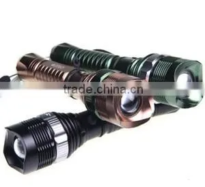 2014 Hot Sell for Aluminum High Power Led Flashlight Battery Light thumbnail-1