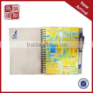 a5 Twin Coil Spiral Notepad With Pencil thumbnail-1