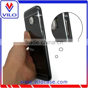 Metal Aluminum Matte Hard Bumper Mirror Case Cover for Samsung S6 thumbnail-1