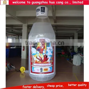 2015 Hot Sale PVC Inflatable Bottle for Advertising / Promotional Inflatable Beverage Bottle thumbnail-4