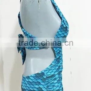 Hot Sale Open Sexy One Piece Swimwear for Young Girl thumbnail-2