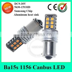 Error Free 1156 Led BA15S Canbus 15- 5630smd Canbus Led Auto Lighting thumbnail-1