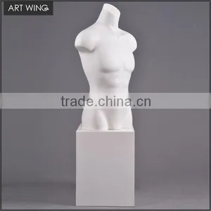 Half Hanging Scale Body Wooden Torso Mannequins With Head thumbnail-3