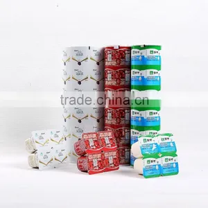 JC Distinct Milk Laminated Plastic Packaging Film,cups/bowls Heat Sealing Cover thumbnail-1