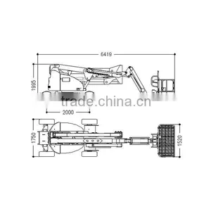 CE Approved Articulated Boom Lift /lift Tables for Sale thumbnail-2