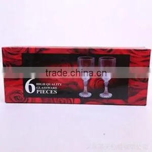Wholesale Exquisite Wine Glass Cardboard Gift Box thumbnail-6
