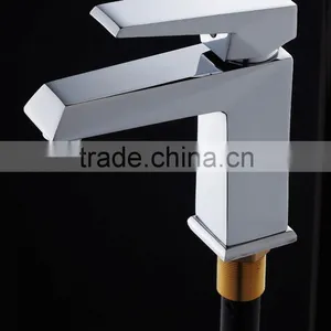 Brass Square Basin Mixer/high Grand Faucet thumbnail-1