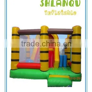 Popular Inflatable Children Bounce House With Slide Inside/new Design Bounce House thumbnail-1