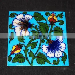 Amazingly Crafted Handmade Blue Pottery Tiles thumbnail-1