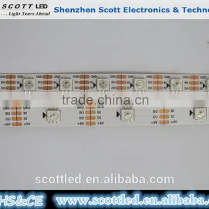 Addressable Flexible WS2813 Led Strip With 30/60 Pixels, DC5V Led Strip WS2813, WS2813 5050 Led Digital Strip thumbnail-1