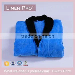 100% Cotton Terry Hotel Bathrobe, Kids Bathrobe thumbnail-4