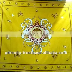 100% Cotton Plain Dyed Bed Spread thumbnail-1