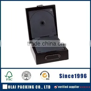 Classical Handmade Wooden DVD Storage Case thumbnail-1