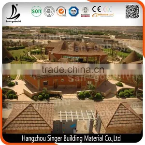 Zhejiang Roofing Materials Factory High Quality Stone Coated Metal Roof Tile thumbnail-3