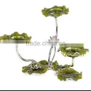 Harmonious 3 Leaf Candlestick thumbnail-1