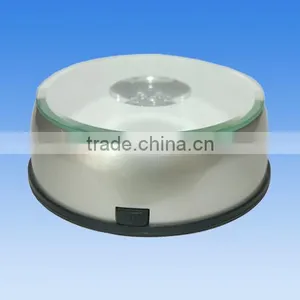 Wholesale 3d Laser Engraved Block Crystal LED Light Base For Crystal Wedding Decoration thumbnail-2
