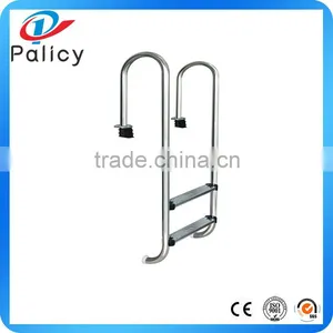 Stainless Steel Swimming Pool Handrail Ladder MU-215 thumbnail-1