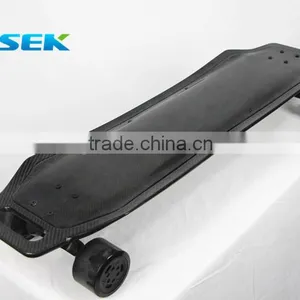 Carbon Fiber e Skateboard With Dual 1500w In-wheel Motor for Adults thumbnail-1