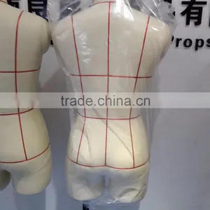 Half Body Head Tailoring Male Mannequins for Sale thumbnail-5
