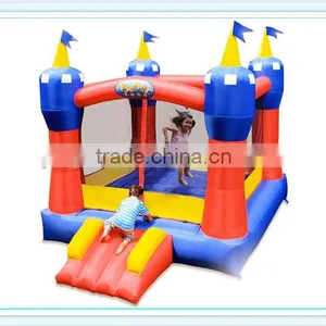 HOT SALE Castle Amusement With Trampoline and Slide thumbnail-3